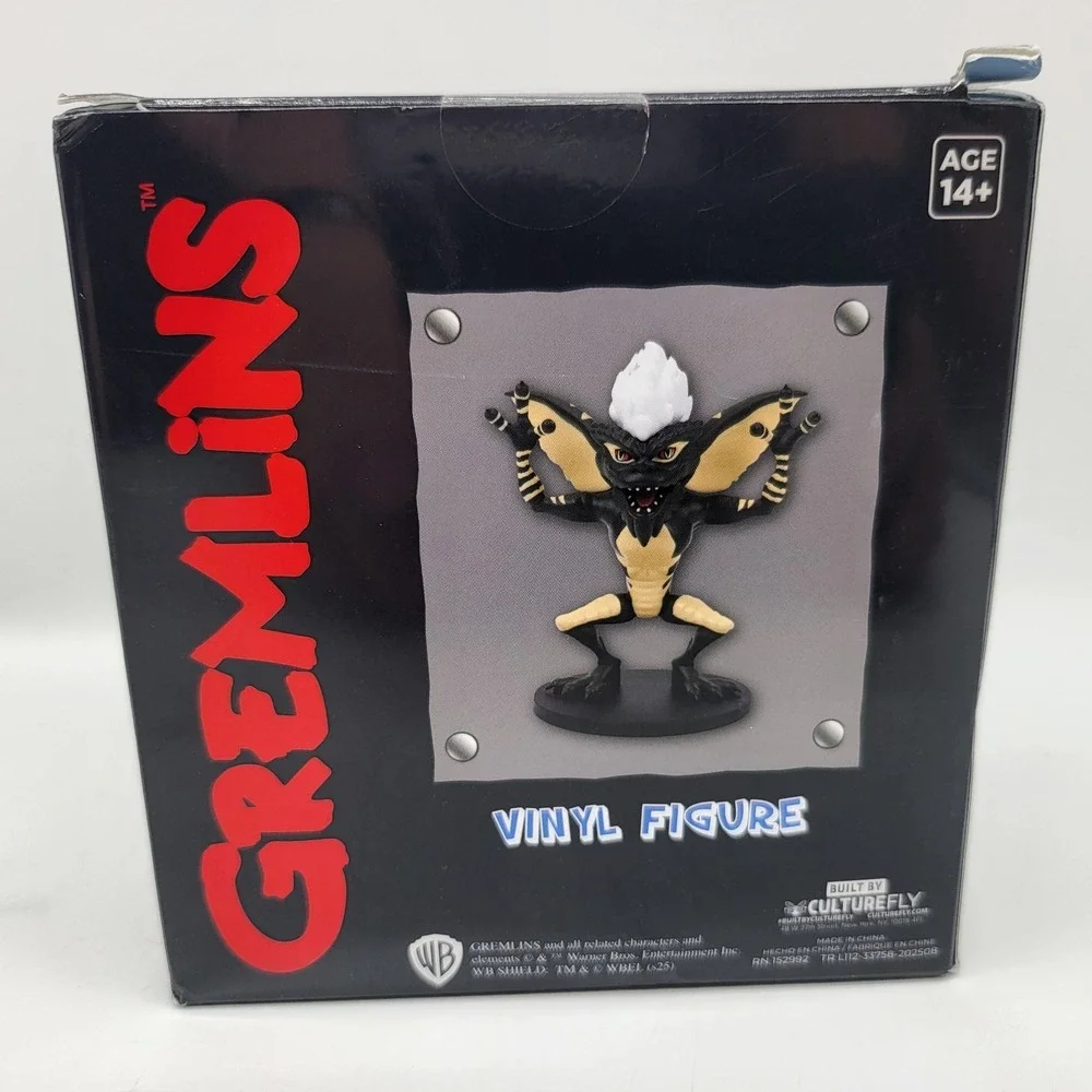 CultureFly Gremlins Stripe 4 Inch Vinyl Figure Mogwai Collectible New In Box‎